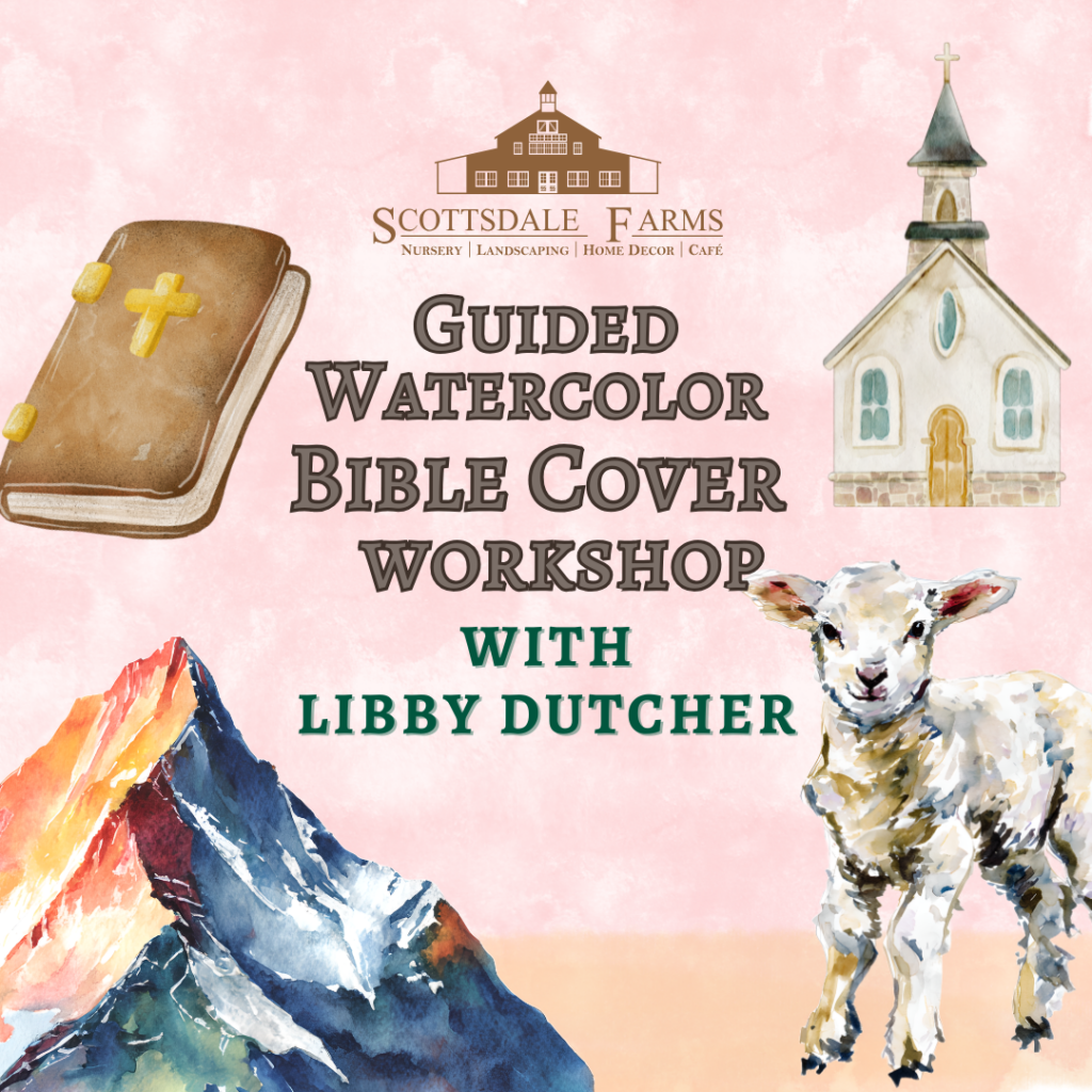 guided watercolor bible cover 2026